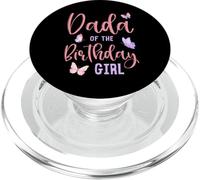 Dada of The Birthday Girl Butterfly Party Familia PopSockets PopGrip para MagSafe