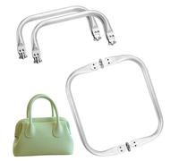 Dadabig 3pcs Boquillas para Bolsos,20.3*9.1 cm Boquillas Monederos Metalicas Marco de Metal para Monedero Marco de Monedero de Metal Cierre de Boquilla para Bolsos Metal Boquilla Manualidades Bolsos