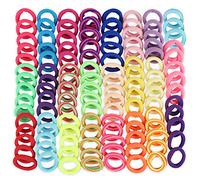 Dadabig 400 PCS Goma de Pelo Niña Gomas Pelo Colores para Cabello, Lazo de Pelo Elástico Mini Bandas de Pelo Sin Dolor para Niñas Bebé (Multicolor)