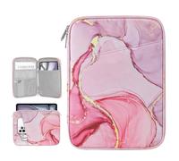 Dadanism 13" Protectora Bolsa Funda Tableta para iPad Pro 13" M5/M4, iPad Air 13" M4/M3, MacBook Neo 13" 2026, MacBook Air 13" M5/M4, Galaxy Tab S10+ Plus 12,4", Idea Tab Pro 12,7",Rosa Nublado