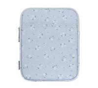 Dadanism 6-7 Pulgadas Funda Bolsa Protectora para Nuevo 7" Kindle Paperwhite y Kindle Colorsoft Signature Edition, 6" K-indle 11.ª Gen, 6" Kobo Clara BW/Colour, K-indle Oasis E-Reader, Floral Azul