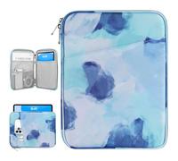 Dadanism 9-11 Pulgadas Bolsa Protectora de Tablet para iPad 10.ª Gen 10,9", iPad Air 11", iPad Pro 11" M4, iPad 9/8/7.ª Gen 10,2", iPad Air 5/4 10,9", Galaxy Tab A9+ 11", Tab M11 11", Graffiti Azul