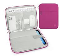 Dadanism 9-11 Pulgadas Funda Bolsa Protectora Acolchada para iPad (A16) 11", iPad Air M4 M3/Pro M5 M4 11", iPad 10.ª Gen/Air 5 10,9", iPad 9/8/7.ª Gen 10,2", Galaxy Tab A11+ 11", Idea Tab 11", Fucsia