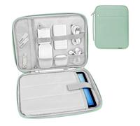 Dadanism 9-11 Pulgadas Funda de Viaje Acolchada para iPad 10ª Gen. 10,9″, iPad (A16) 11″ 2025, Nuevo i-Pad Air/Pro 11″, i Pad 9/8/7ª 10,2″, i Pad Air 5/4, Galaxy Tab A9+ Plus 11″, Verde Oscuro