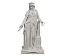 DadArt Medea - Estatua de alabastro hecha a mano con mitología griega, réplica de arte neoclásico clásico