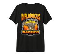 Dadasaurus Diplodocus Dinosaur Dad Dinosaurs Lover Fathers Camiseta Premium