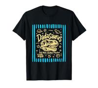 Dadasaurus Funny Dino Dad Broma Primera Palabra Última Palabra Humor Camiseta