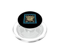 Dadasaurus Funny Dino Dad Broma Primera Palabra Última Palabra Humor PopSockets PopGrip para MagSafe