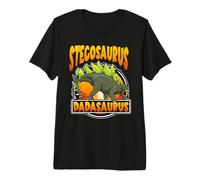 Dadasaurus Stegosaurus Dinosaur Dad Dinosaurs Lover Fathers Camiseta Premium