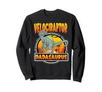 Dadasaurus Velociraptor Dinosaur Dad Dinosaurs Lover Fathers Sudadera