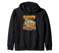 Dadasaurus Velociraptor Dinosaur Dad Dinosaurs Lover Fathers Sudadera con Capucha