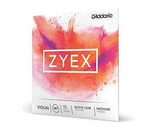 D'Addario 1/2 Scale Medium Tension Zyex Violin String Set