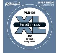 D'Addario .105 ProSteels Long Scale Single String for Bass Guitar