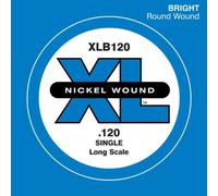 D'Addario .120 Long Scale Nickel Wound Single String for Bass Guitar