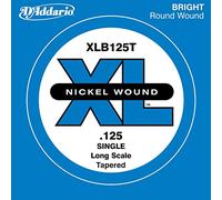D'Addario .125 Long Scale Nickel Wound Tapered Single String for Bass Guitar
