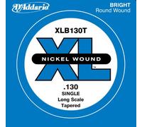 D'Addario .130 Long Scale Nickel Wound Tapered Single String for Bass Guitar