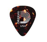 D'Addario 1CSH2-100 - Paquete de 100 púas blandas Planet Waves, de celuloide, tortuga