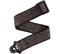 Correa de guitarra D'Addario con cierre automático - Accesorios para guitarra acústica y eléctrica - Correas de guitarra con cierre automático fáciles de usar - Sol vintage, plateado