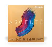 D'Addario A311 3/4M Medium Tension Ascenté Violin E String, 3/4 Scale