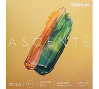 D'Addario Ascenté Viola String Set, Extra-Short Scale, Medium Tension
