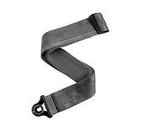 D'Addario Auto Lock Guitar Strap - Acoustic & Electric Guitar Accessories - Easy to Use Auto Locking Guitar Straps - Uses Existing Guitar Strap Buttons - Nylon - Metal Grey