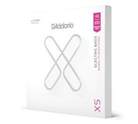 D'Addario Bass Guitar Strings, XS Coated Electric, XSB45100, Regular Light 45-100, 4-String Set, Pack of 1