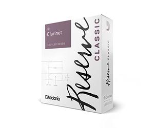 D'Addario Cañas para Clarinete Reserve Classic Bb, Strength 4.0, 10-Pack