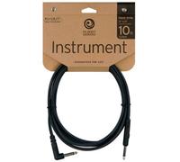 DAddario Classic Series 1/4" Instrument Cable Right Angle 10ft