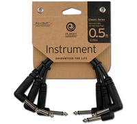 DAddario Classic Series Right Angle Patch Cable 3 Pack 6