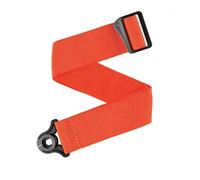 D'Addario Correa de bloqueo automático para guitarra, accesorios acústicos y eléctricos, correas de bloqueo fáciles de usar, utiliza botones existentes, polipro, naranja