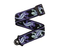 Correa de guitarra D'Addario con cierre automático - Accesorios para guitarra acústica y eléctrica - Correas de guitarra con cierre automático fáciles de usar - Lagarto vintage, verde y azul