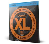D'Addario Cuerdas Bajo Electrico - EXL160S, Mediana, 50-105, Escala corta