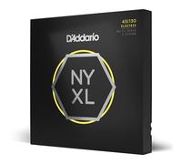 Cuerdas para bajo D'Addario - NYXL Bass Strings - NYXL45130MS - Resistencia inigualable, estabilidad de afinación, respuesta mejorada - 5 cuerdas - 45-130 Regular Light, Multiescala