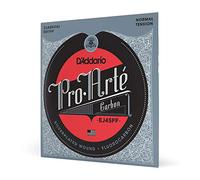 D'Addario Cuerdas para guitarra de concierto EJ45FF Arté Carbon, bajos Dynacore, tensión normal