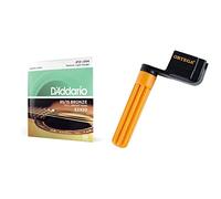 D'Addario Cuerdas Guitarra Acustica | Cuerdas de Guitarra | Cuerdas de Guitarra Acustica & Ortega Osw-Std - Manivela para guitarra