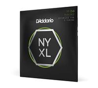 Cuerdas de guitarra eléctrica D'Addario, NYXL niqueladas, NYXL1156, calibre 11-56, superior medio/inferior extra grueso, juego de 6 cuerdas, paquete de 1