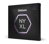 D'Addario Cuerdas Guitarra Electrica | Cuerdas de Guitarra | NYXL1164 - Corde avvolte in nickel per chitarra elettrica a 7 corde, scalatura media, 11-64