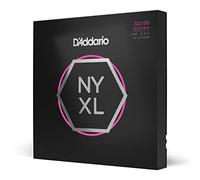 D'Addario Cuerdas para bajo NYXL32130 – 6 cuerdas, entorchadas en níquel, 32-130, escala larga