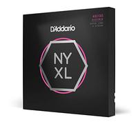 D'Addario Cuerdas para bajo NYXL45130SL niqueladas 45-130 escala superlarga juego de 5 cuerdas