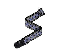 D'Addario Eco-Comfort Woven Guitar Strap, Blue & Gold