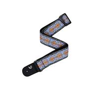 D'Addario Eco-Comfort Woven Guitar Strap, Blue & Orange