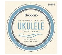 D'Addario EJ88T-8 Nyltech Ukulele, 8-String Tenor