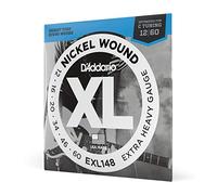 D'Addario EXL148 XL Nickel Wound Extra Heavy (.012-.060) Electric Guitar Strings