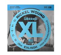 DAddario EXL150H Nickel Wound 10-26 High-String Electric Guitar Strings Nashville Tuning