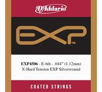 D'Addario EXP4506 Coated Normal Tension Single Sixth String for Classical Guitar