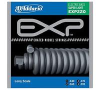 D'Addario EXPXLB075 EXP Coated Nickel Round Wound Bass Guitar Single String, .075