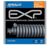 D'Addario EXPXLB105 EXP Coated Nickel Round Wound Bass Guitar Single String, .105