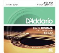 DAddario EZ920 85/15 Great American Bronze Medium Light 12-54
