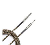 D'Addario Guitar Cable - Guitar Lead - Instrument Cable - Guitar Accessories - Braided Cable - 20 Feet/7.62 Meters - Camouflage - 1 Pack