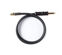 D'Addario Guitar Cable - Wireless Guitar Cable - Cable Cutter Included - Customizable - 2.5 Feet/0.76 Meters - Straight End - 1 Pack